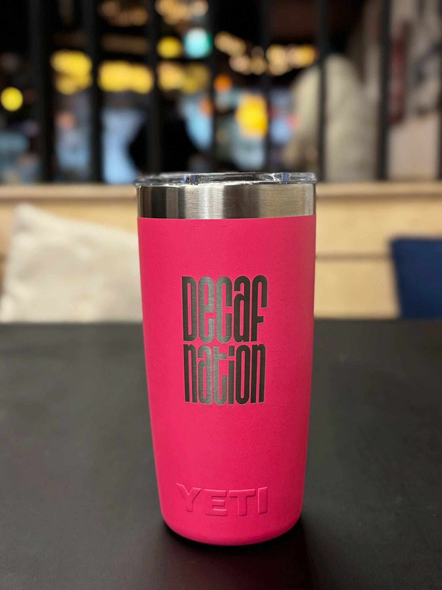 純正アンダラ　濃いピンク　特大サイズ223g CosmicHeart YETI X DECAF NATION TUMBLER – Grounded Coffee Roasters